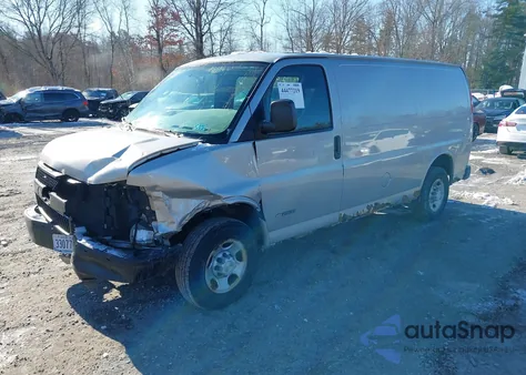 2005 Chevrolet Express from USA, damaged, VIN 1GCGG25V951268539